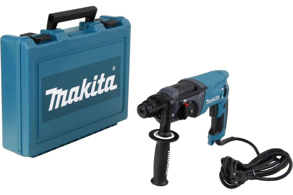 MAKITA Перфоратор HR 2470,  780Вт, SDS+. 3х режимный, 2,7Дж удар, кейс