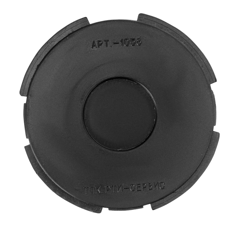 Резиновая опора для подкатного домкрата универсальная, D=100 mm, d=90, H=12 mm// Matrix
