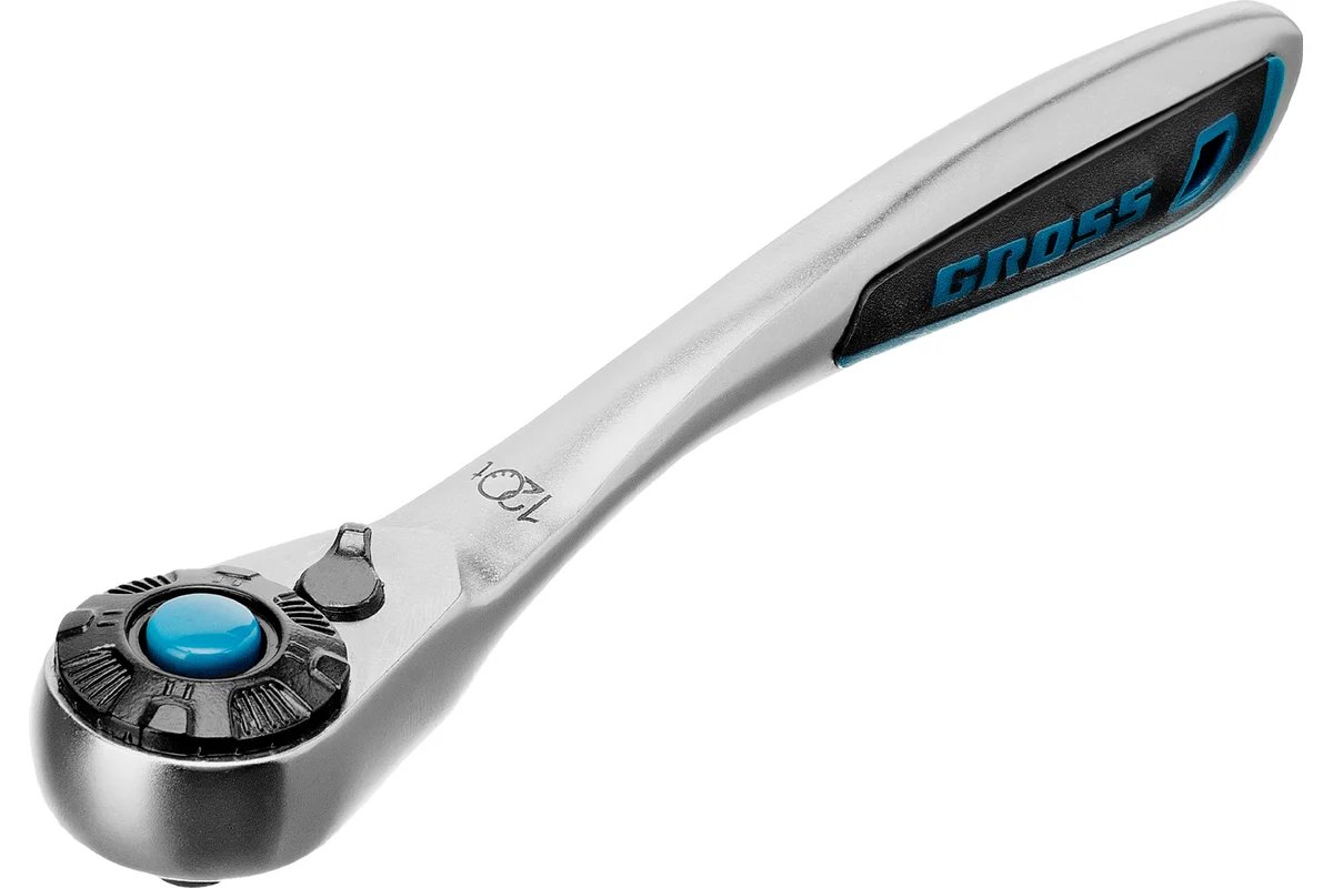 Набор инструментов, 1/4", CrV, 120 зубьев, 42 предмета// Gross