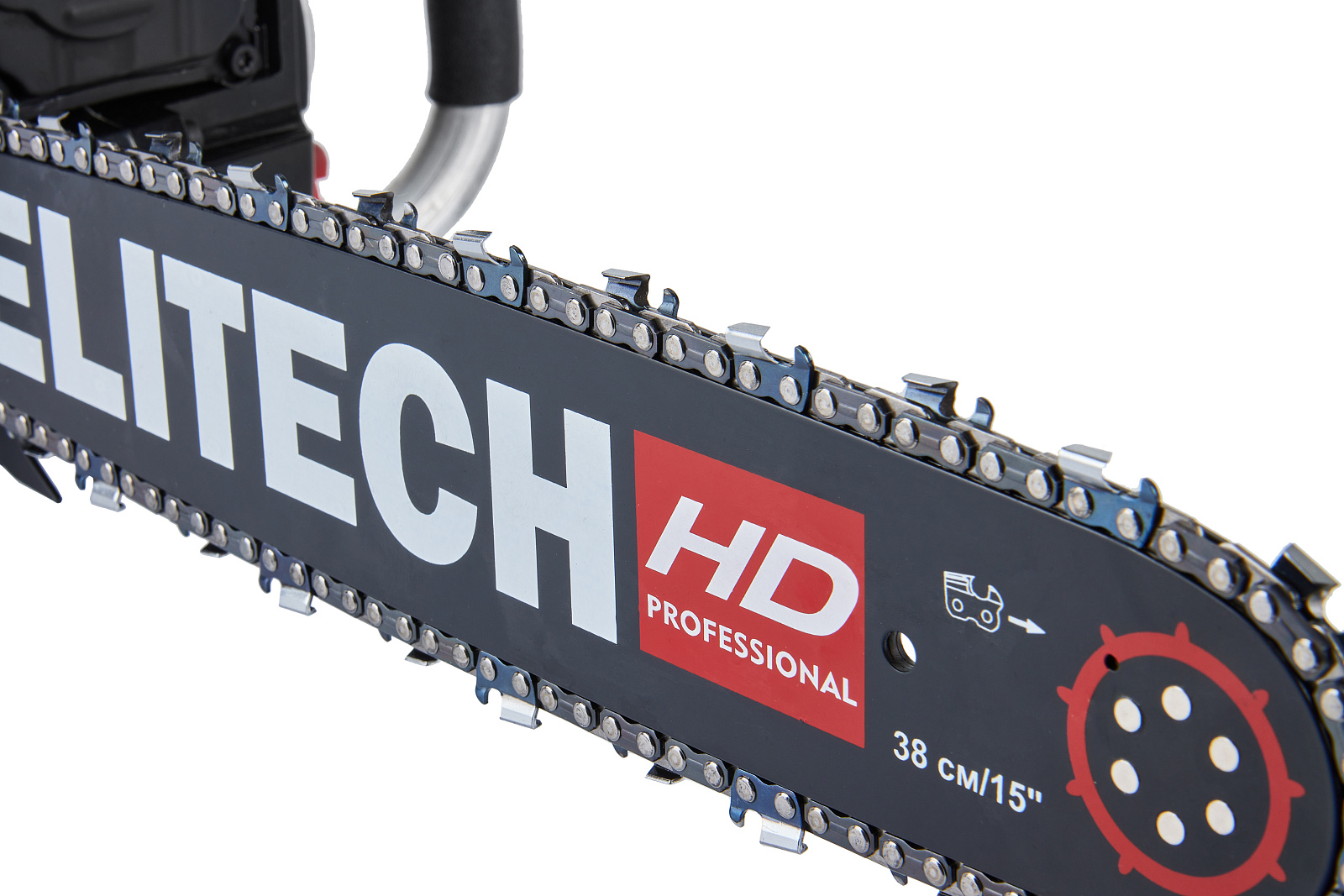ELITECH HD CS 5535F (E1611.006.00)Бензопила,54.5см3,2.6кВт\3.5л.с.,шина38см,0.325",1,5, 5,2кг