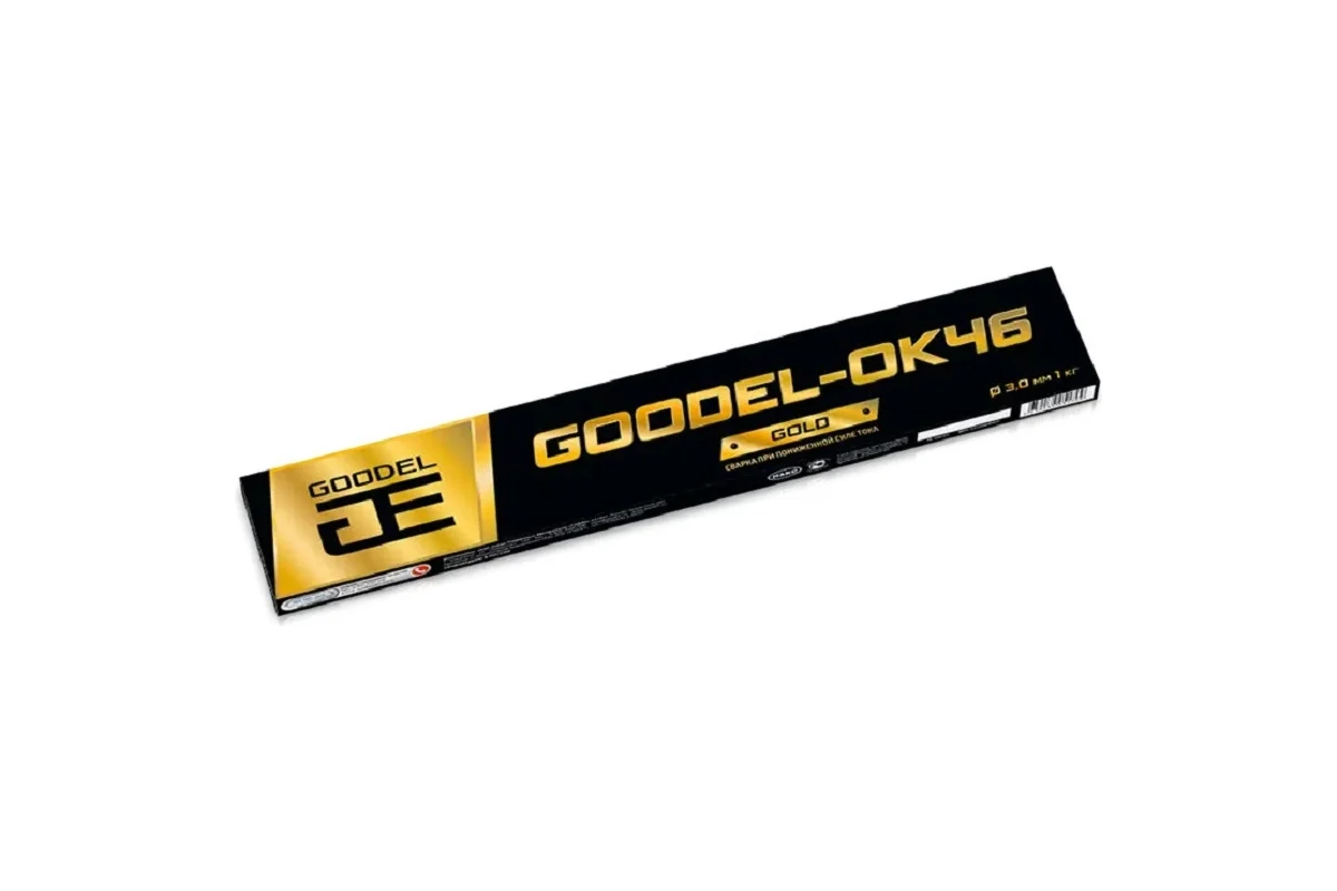 Электроды Goodel, ОК-46 Gold, 3х350 мм, 3 кг