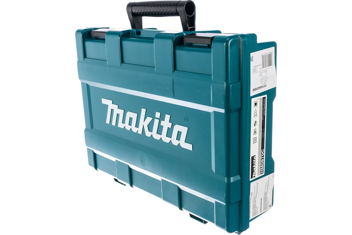 Makita Отбойный молоток HM 0870C,  1,11кВт, SDS max., 7,6Дж удар, кейс