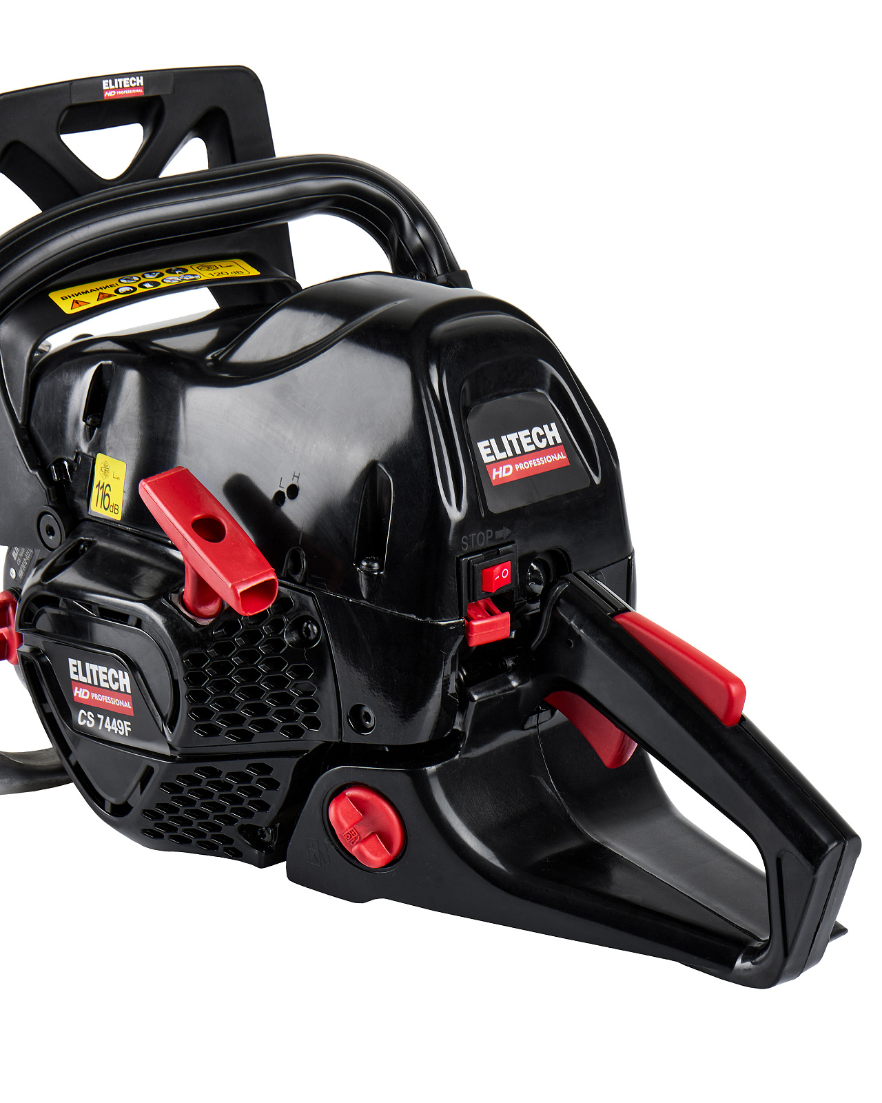 ELITECH HD CS 7449F (E1611.008.00) Бензопила,75.3см3,3.6кВт\4.9л.с.,шина 51см,3/8",1,5, 7.1кг