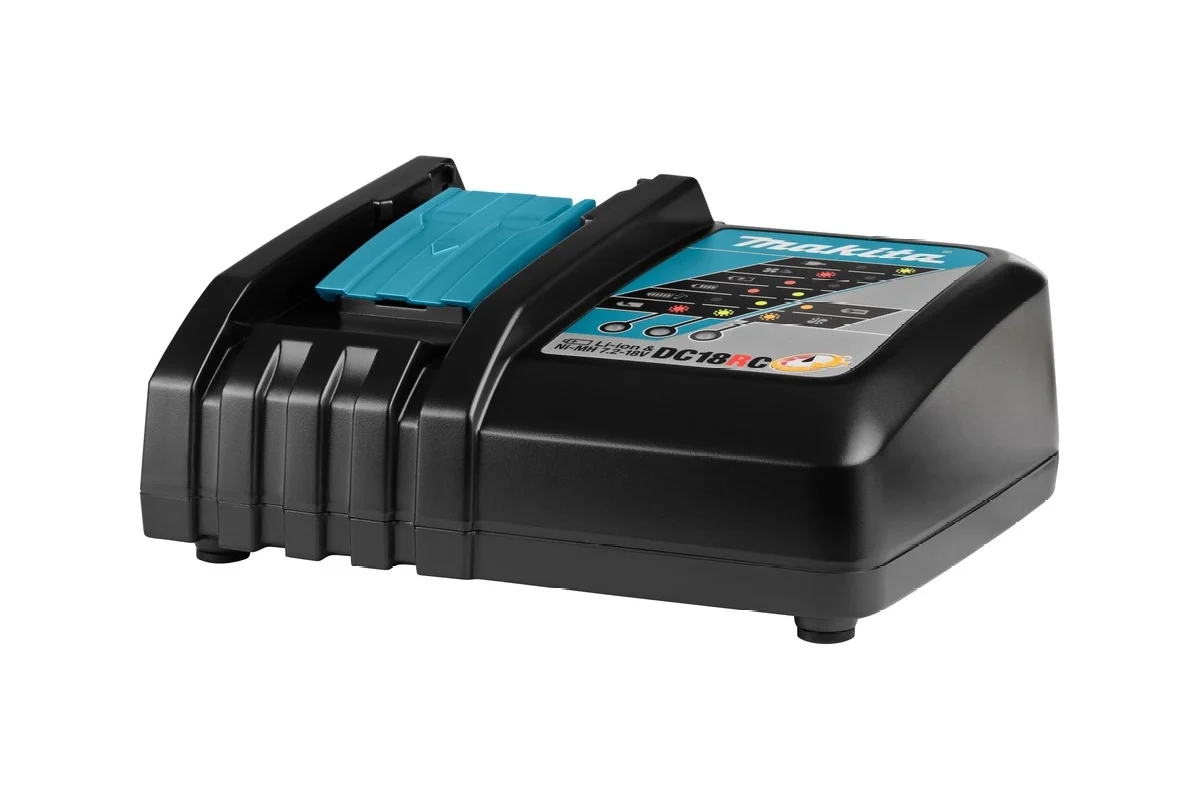 Зарядное устройство DC18RC быстрое (Ni-Mh/Li-lon, 7,2-18В) ПЭТ пакет  Makita 630C82-2