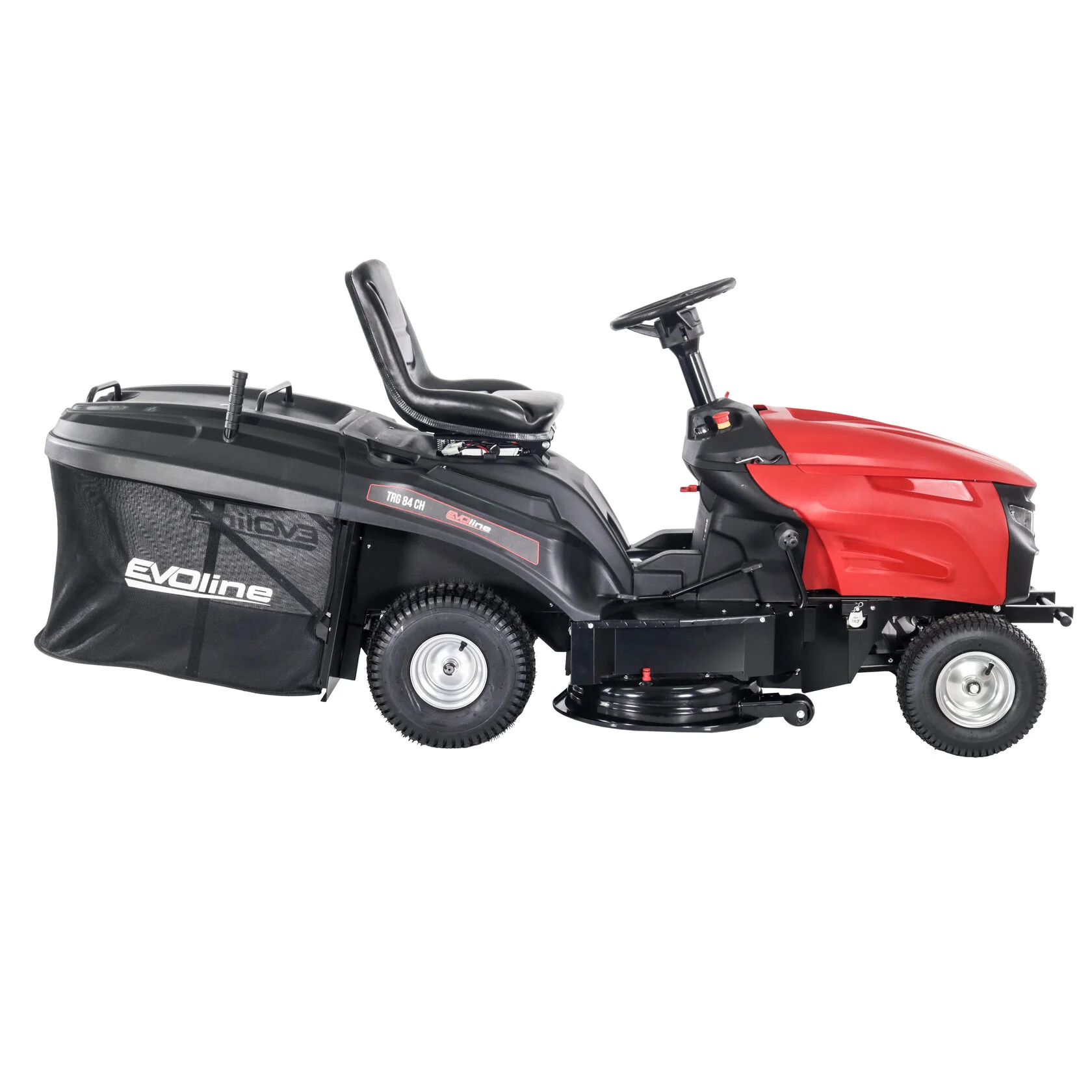 Газонокосилка с сиденьем (трактор) EVOline TRG 84 CH (дв. Zongshen, 15л/с, шир. кош 84см, 5уровн.)