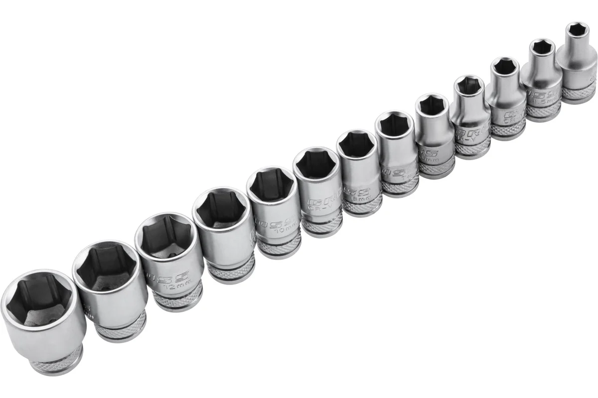 Набор инструментов 216 предметов, 120 зубьев, CrV 1/2", 3/8", 1/4"// Gross