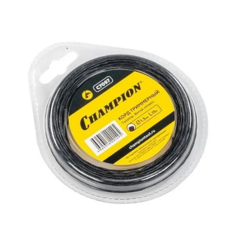 Корд трим.CHAMPION Ellipse Twist 1,3мм* 15м (витой эллипс)
