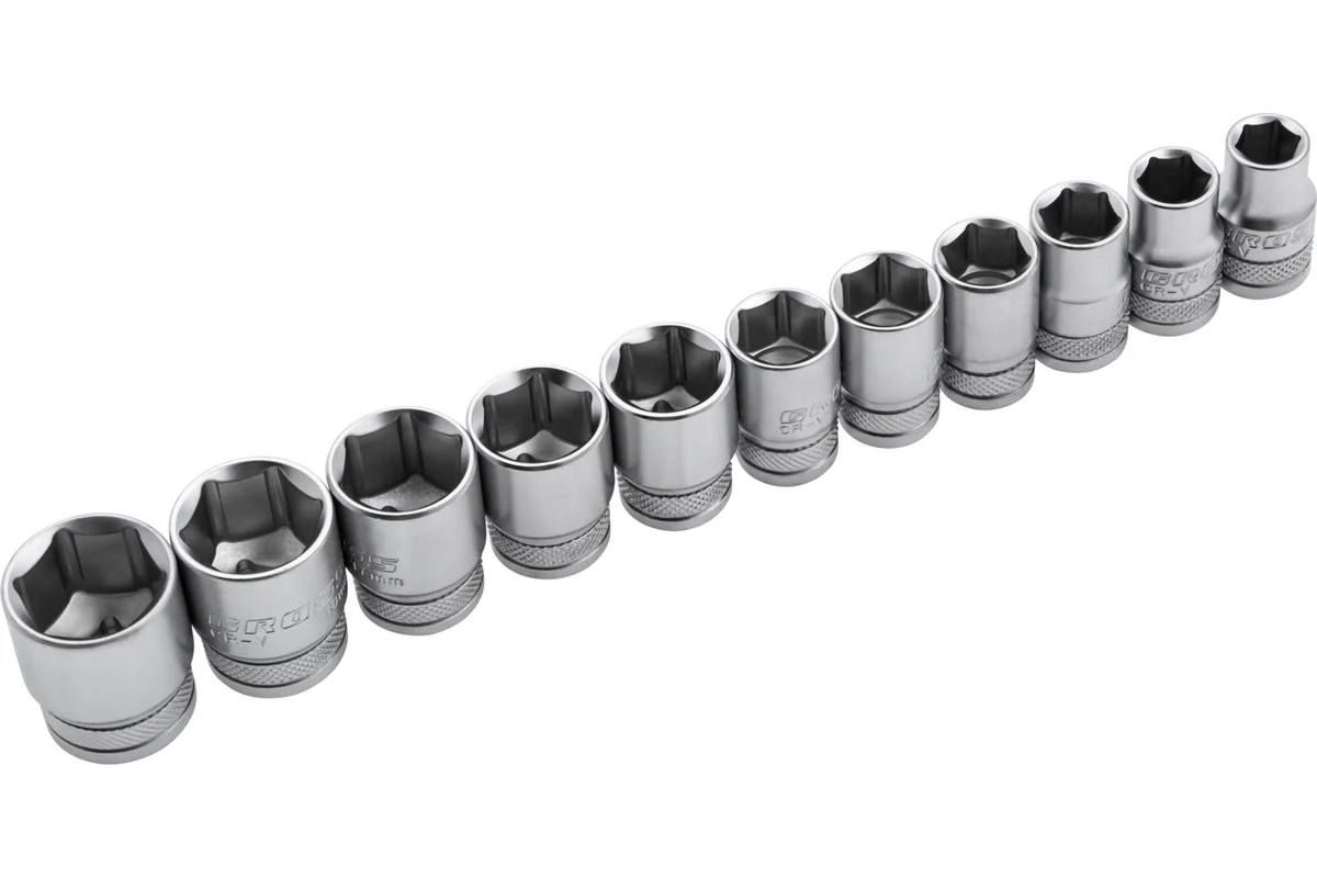 Набор инструментов 216 предметов, 120 зубьев, CrV 1/2", 3/8", 1/4"// Gross