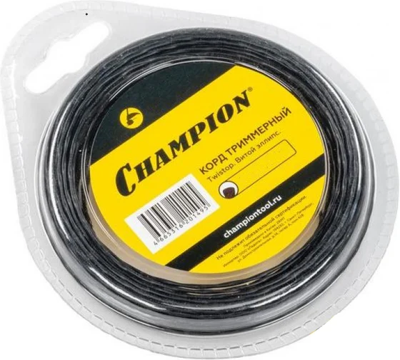Корд трим.CHAMPION Ellipse Twist 3,0мм* 15м (витой эллипс)