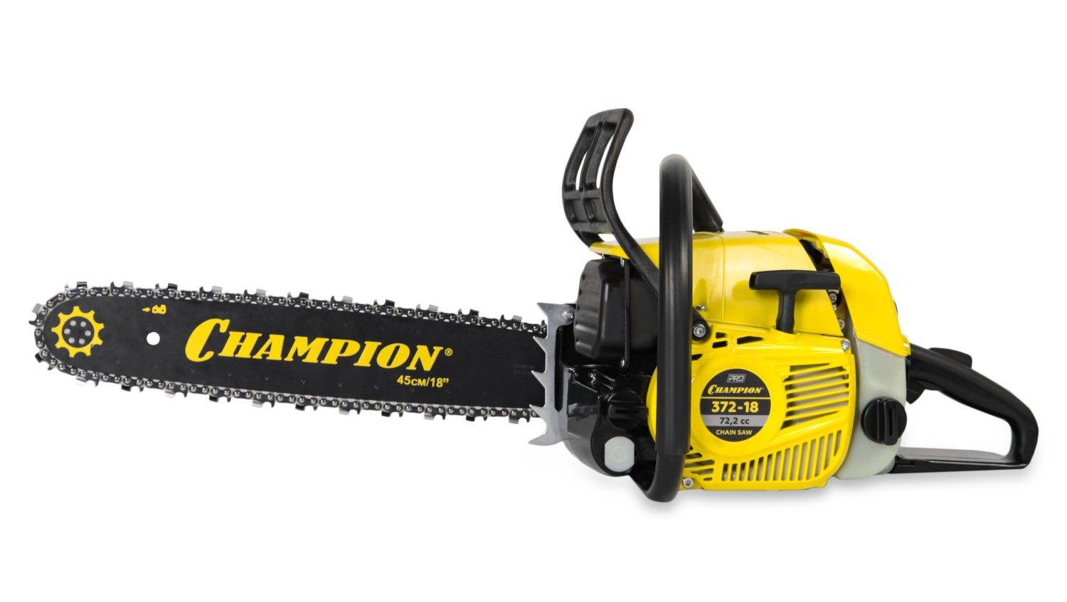 Бензопила CHAMPION 372-18", (3/8"-1,6- 66 (3,6 кВт, 6,6 кг).