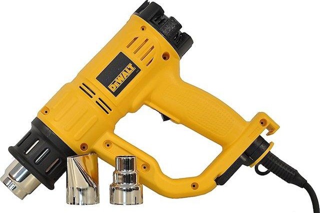Фен - термопистолет D 26411 DeWalt ,  1,8кВт, t от 50-400/50-600 С, 250-450л/мин