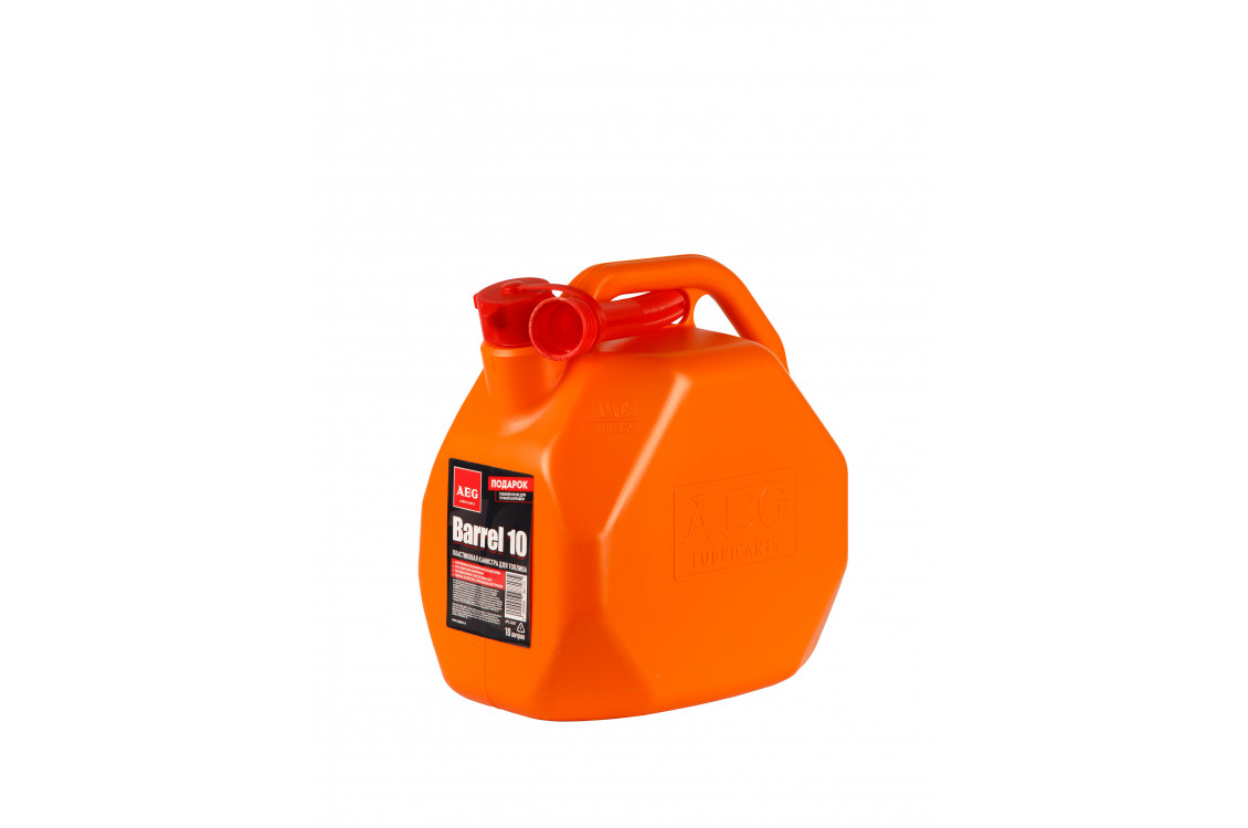 AEG Канистра 10л  BARREL усиленная для топлива (оранжевая) (33627)