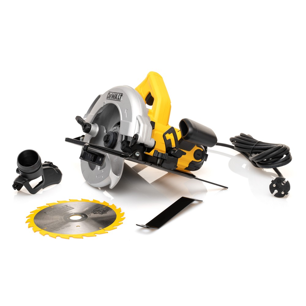 Дисковая пила DeWalt DWЕ 550-KS, 1200Вт, 5500об\м, диск-ф165х20мм, рез 55мм