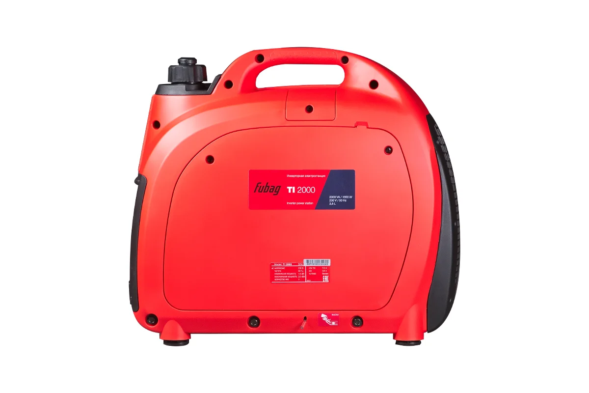 Инверторная электростанция TI 2000 FUBAG, 220В, на 1,6 кВт, (max 2,2кВт)