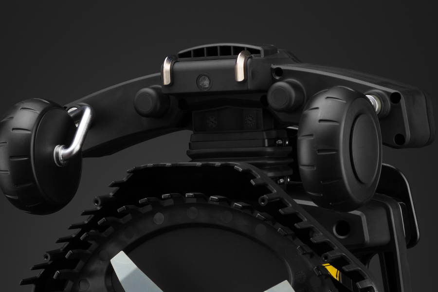 Газонокосилка робот CAIMAN Tech X2 Elite S+ (5 Aч), 1300 кв.м, 18 см, 7,3 кг	