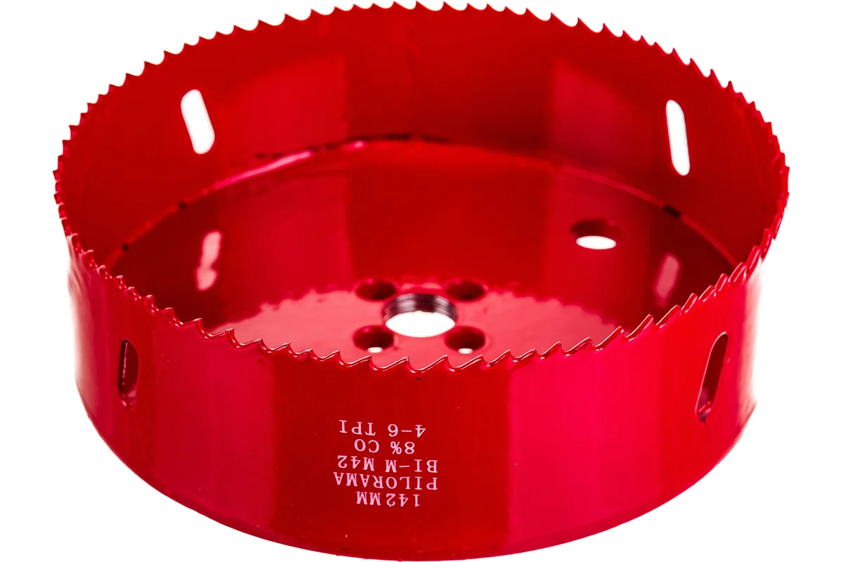 Коронка Bi-Metall 8%Co.142мм "Pilorama" 