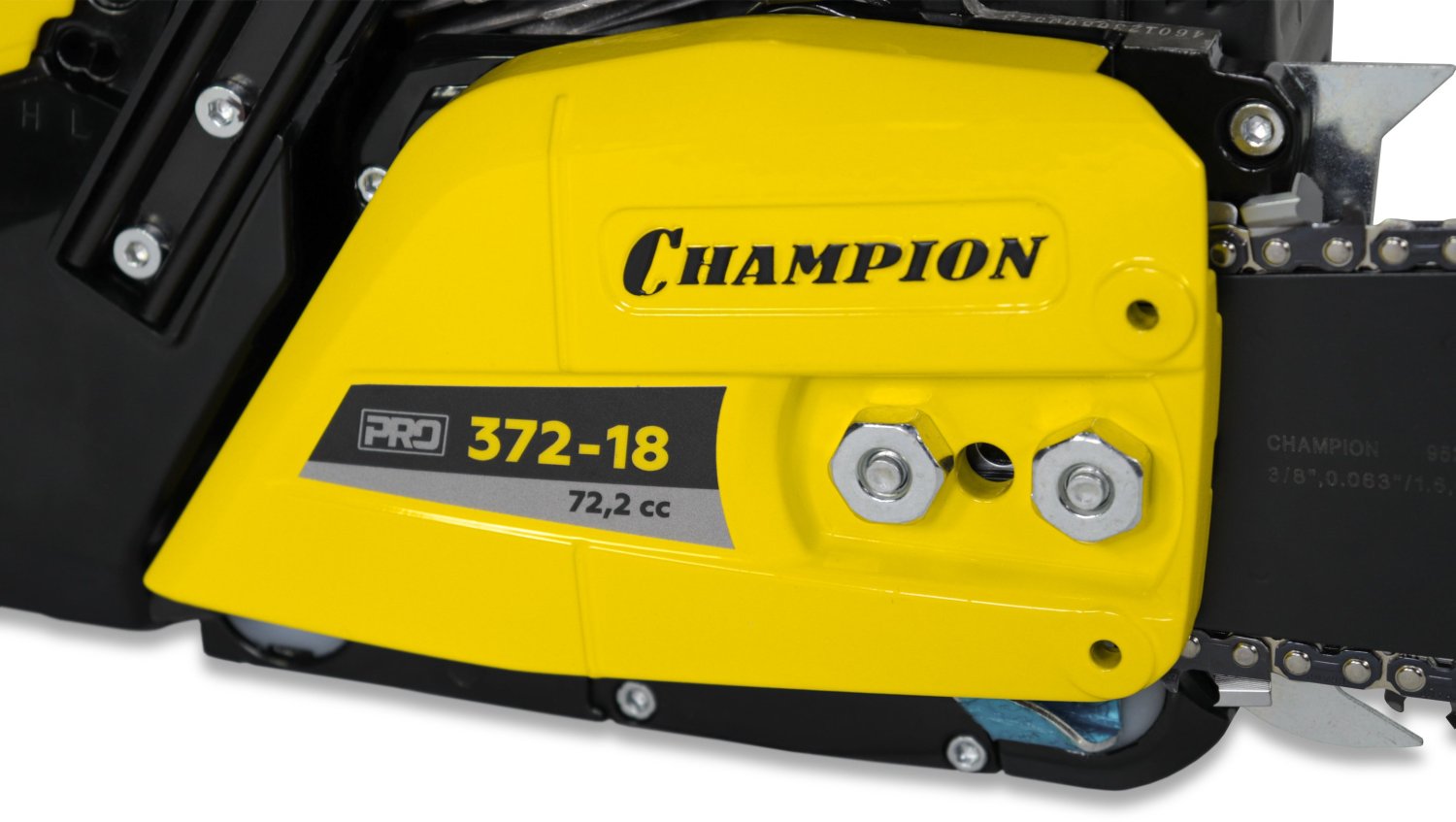 Бензопила CHAMPION 372-18", (3/8"-1,6- 66 (3,6 кВт, 6,6 кг).