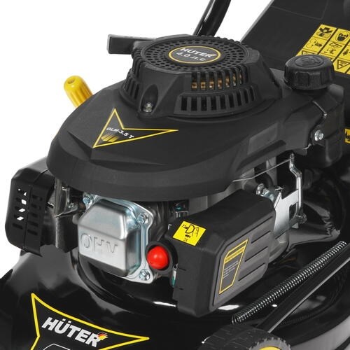 Бензогазонокосилка HUTER GLM-3.5T, 4х-т. 4 л/с, шир. кош. 42см, высота кош. 35-75 мм, травосб.40л