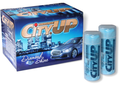 Салфетка чистящая микрофибра "Diamond shine" в тубусе СА-210