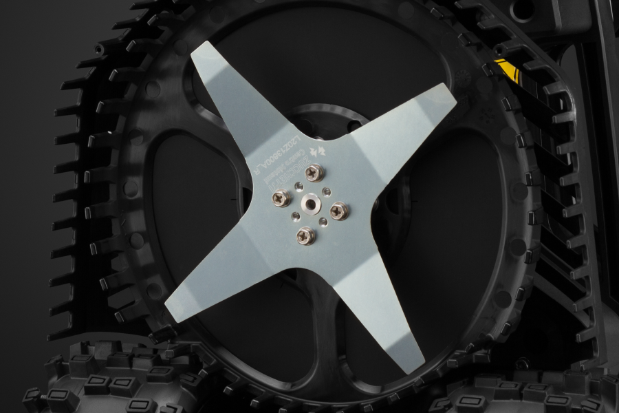 Газонокосилка робот CAIMAN Tech X2 Elite S+ (5 Aч), 1300 кв.м, 18 см, 7,3 кг	