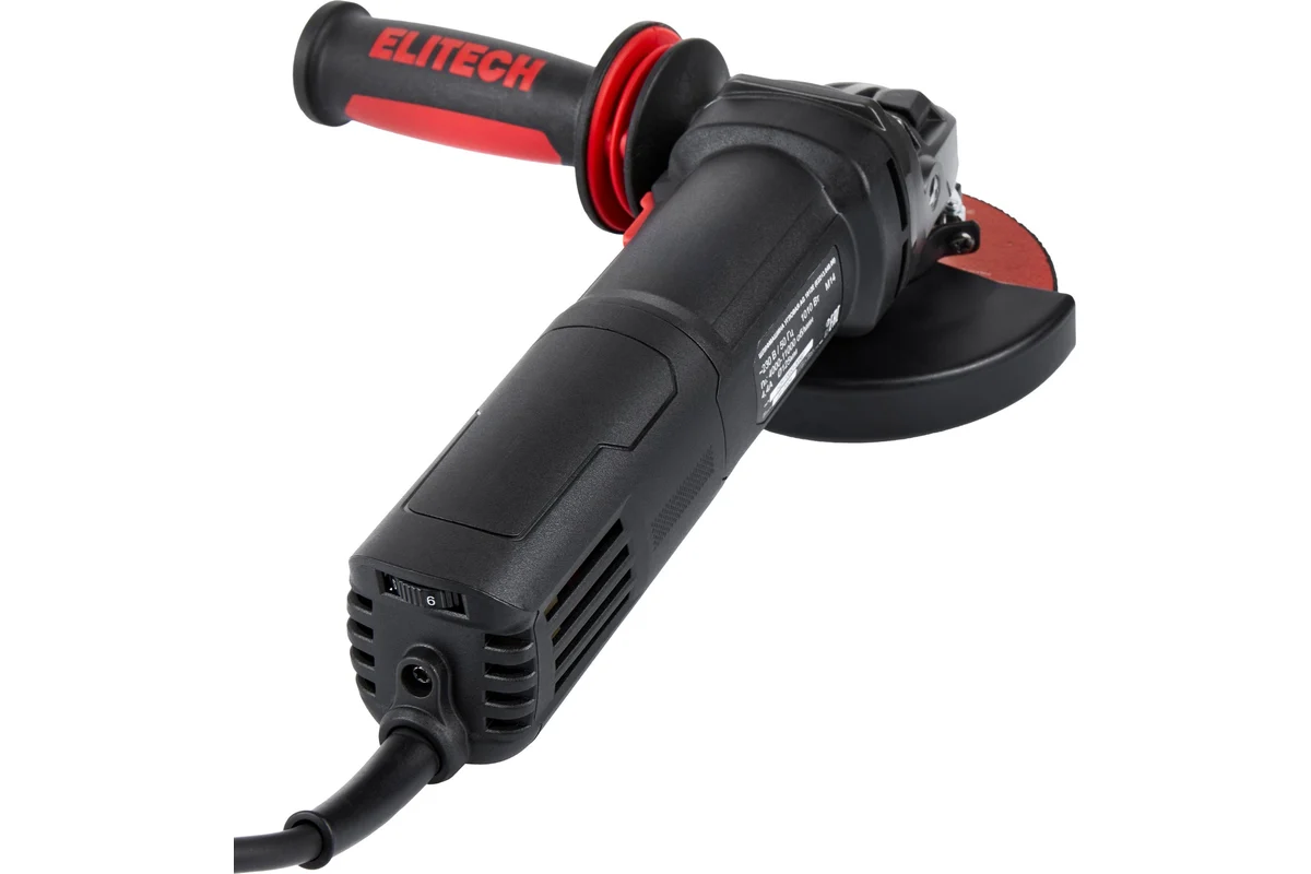 ELITECH AG 1012E (E2213.048.00) ШМ, ф125мм, 1010Вт, 4000-11000об/мин, 2.2кг, кор, QUICK-FIX, быстр.к
