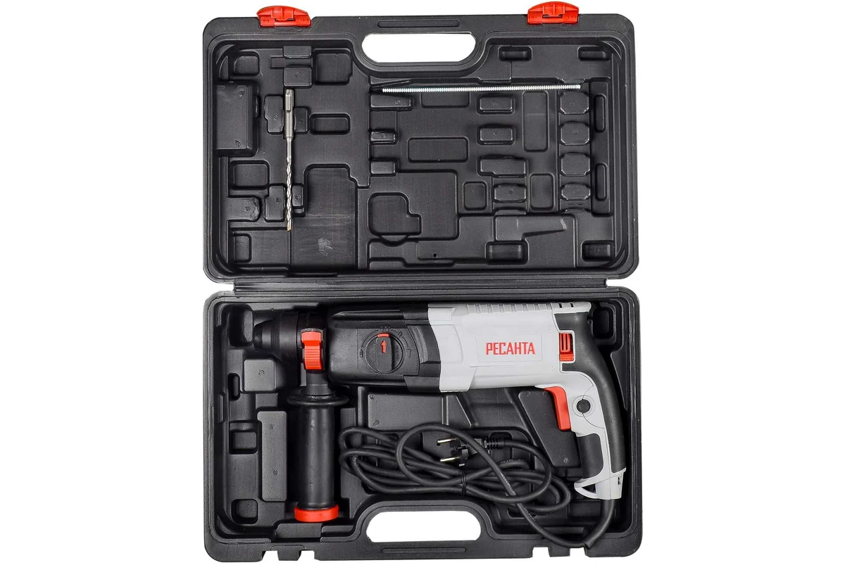 Ресанта  П-32-1000К   Эл.перфоратор  1000Вт, SDS+. 3х режимный,5,2Дж 2,7кг.