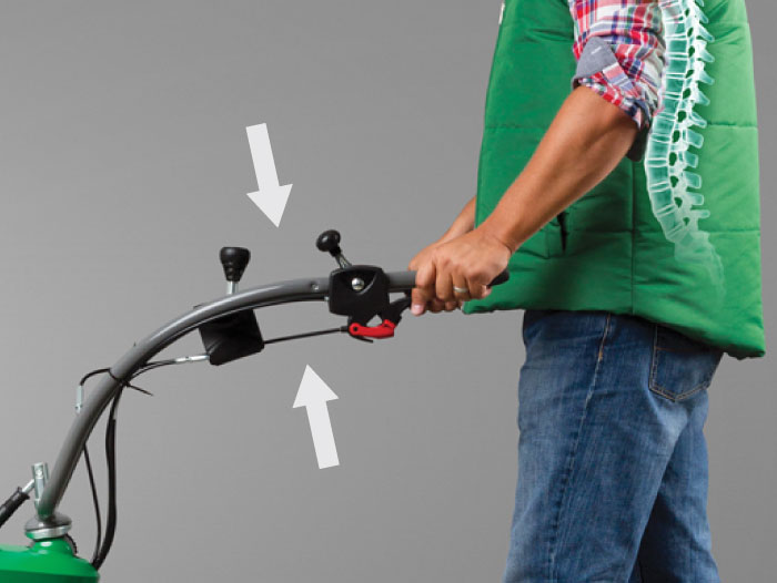 Мотоблок бензиновый Vario 60H TWK+, двиг.Honda, реверс,на колёсах