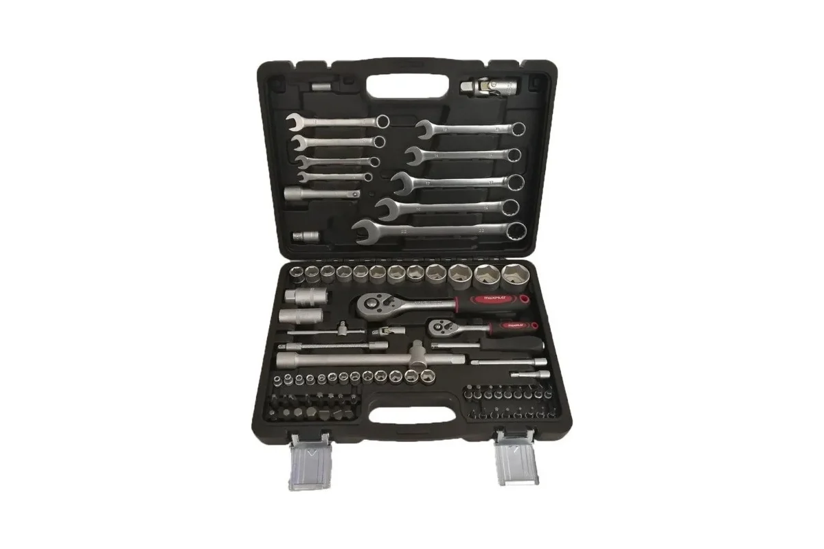 Набор инструментов MXT-82-SET (82 предмета, 1/2" и 1/4", CrV)
