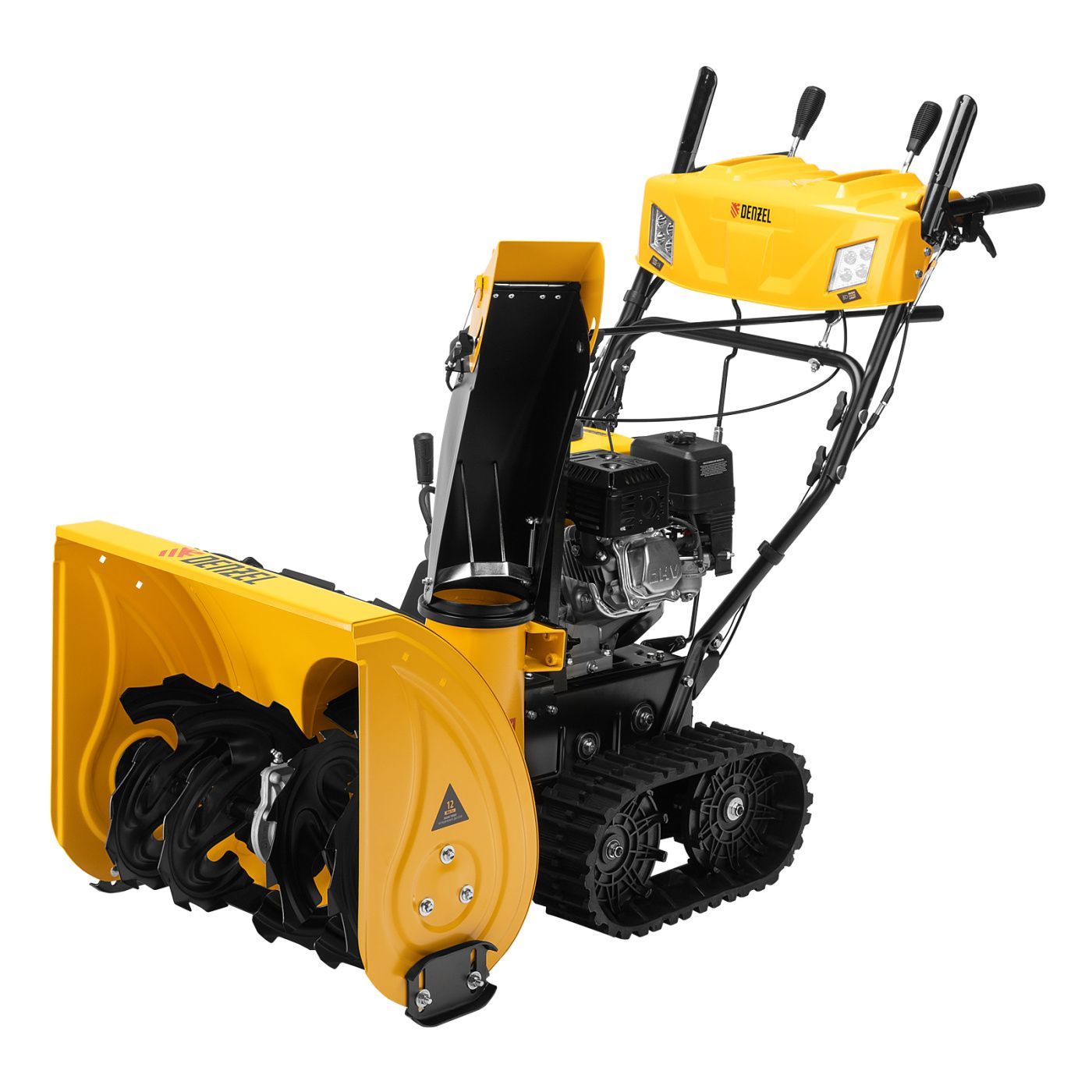 Снегоуборщик бенз. SBM 610DT PRO, 212cc, гусеницы, эл.старт, блок. дифф.// Denzel