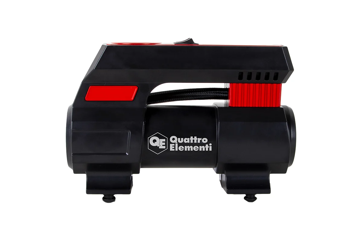 Компрессор автомобильный QUATTRO ELEMENTI Smart 25 (12 Вольт, 100 Вт, 7 бар, 25 л/мин, сумка)