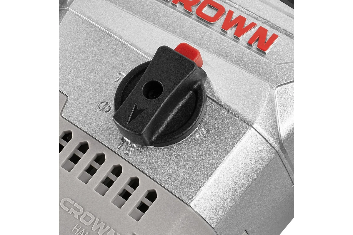 Перфоратор CROWN CT18158 BMC, 1500Вт,SDS+,6 Дж удар, 0-800об/мин, 0-3600уд/мин, кейс