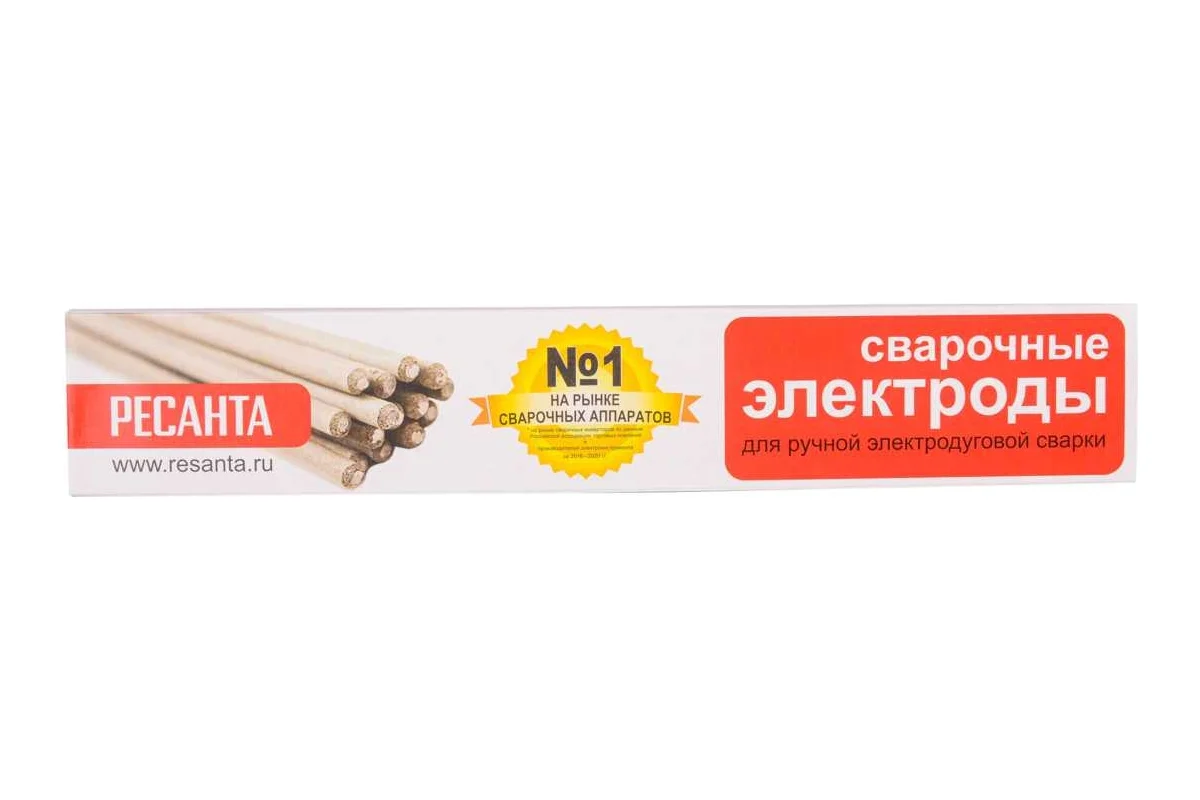 Электрод Ресанта МР-3 Ф2,5 Пачка 1 кг