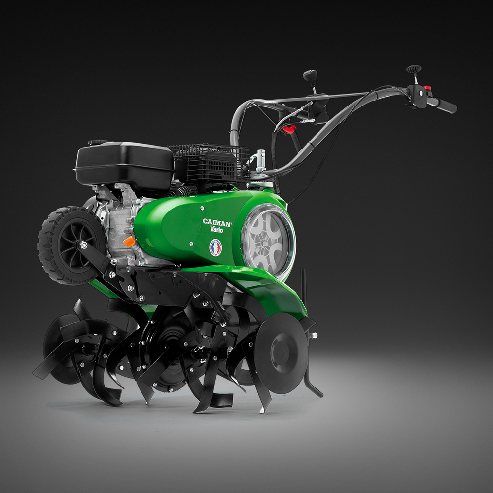Мотоблок Caiman Vario 70C, двиг. Caiman Green Engine (212 сс), реверс, 30-60-90 см, 74 кг