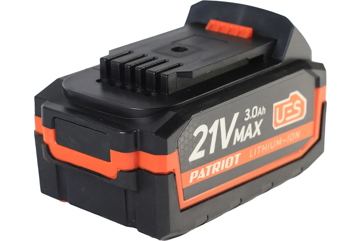 Батарея аккумуляторная PATRIOT PB BR 21V(Max) Li-ion 3,0Ah UES тонкая зарядка (5,5 мм)