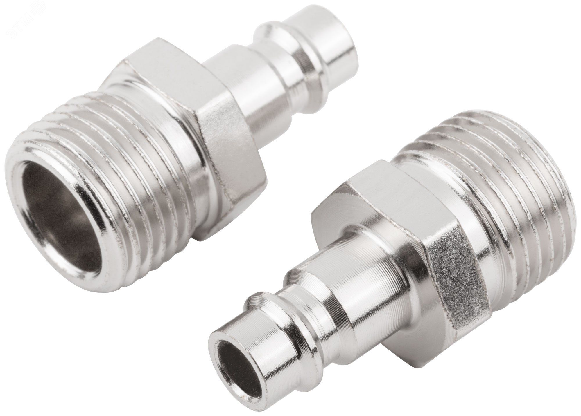 Адаптеры универсальные с внешней резьбой 1/2", 2 шт.