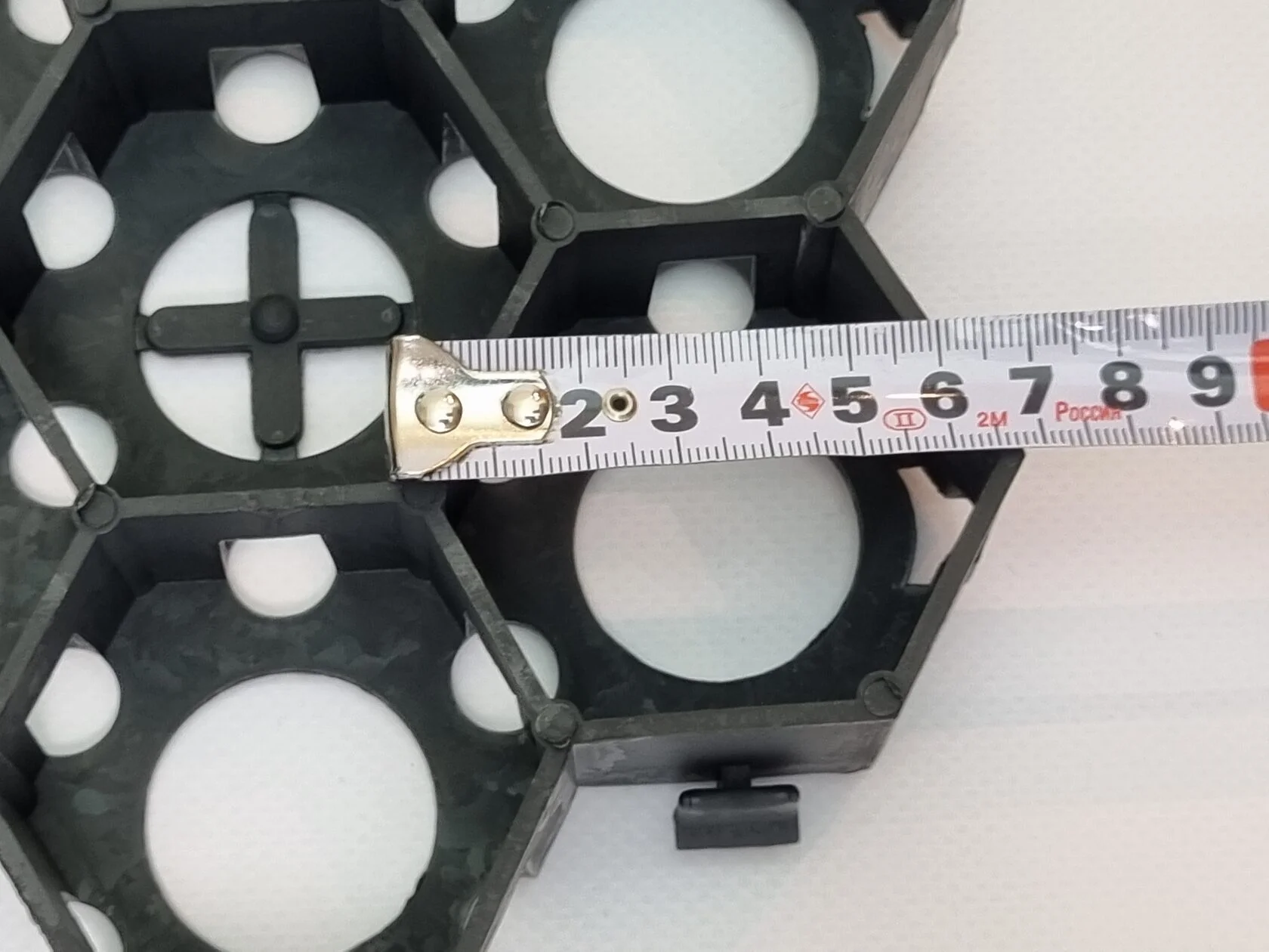 Решетка газонная "Твой газон" 54,4х33,6х3,4см (упак. 6шт, 1м²) (черный)