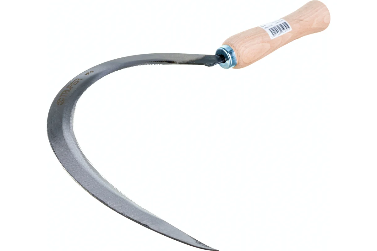 Серп , стальное лезвие, рукоятка из дерева 0,16" HP-0 // TRUPER