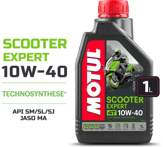 Масло моторное "MOTUL" SCOOTER EXPERT 4T п/синт. (1л.)