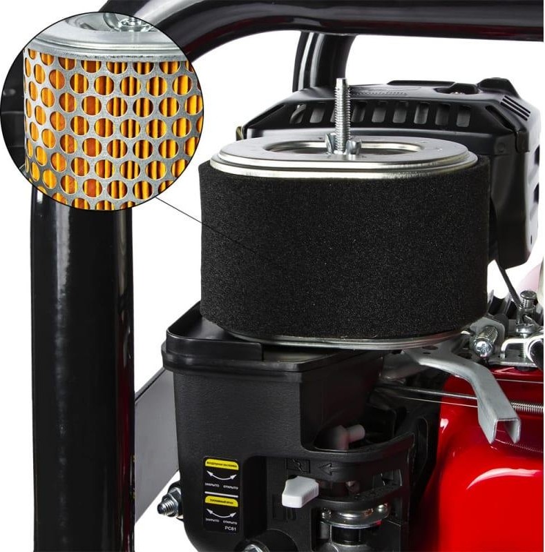 Виброплита реверсивная DDE VP125-HK (HondaGX160.5,5л.с.пл.630х400мм,500кв.м./ч,РЕВЕРС,КОЛ (VP125-HK)