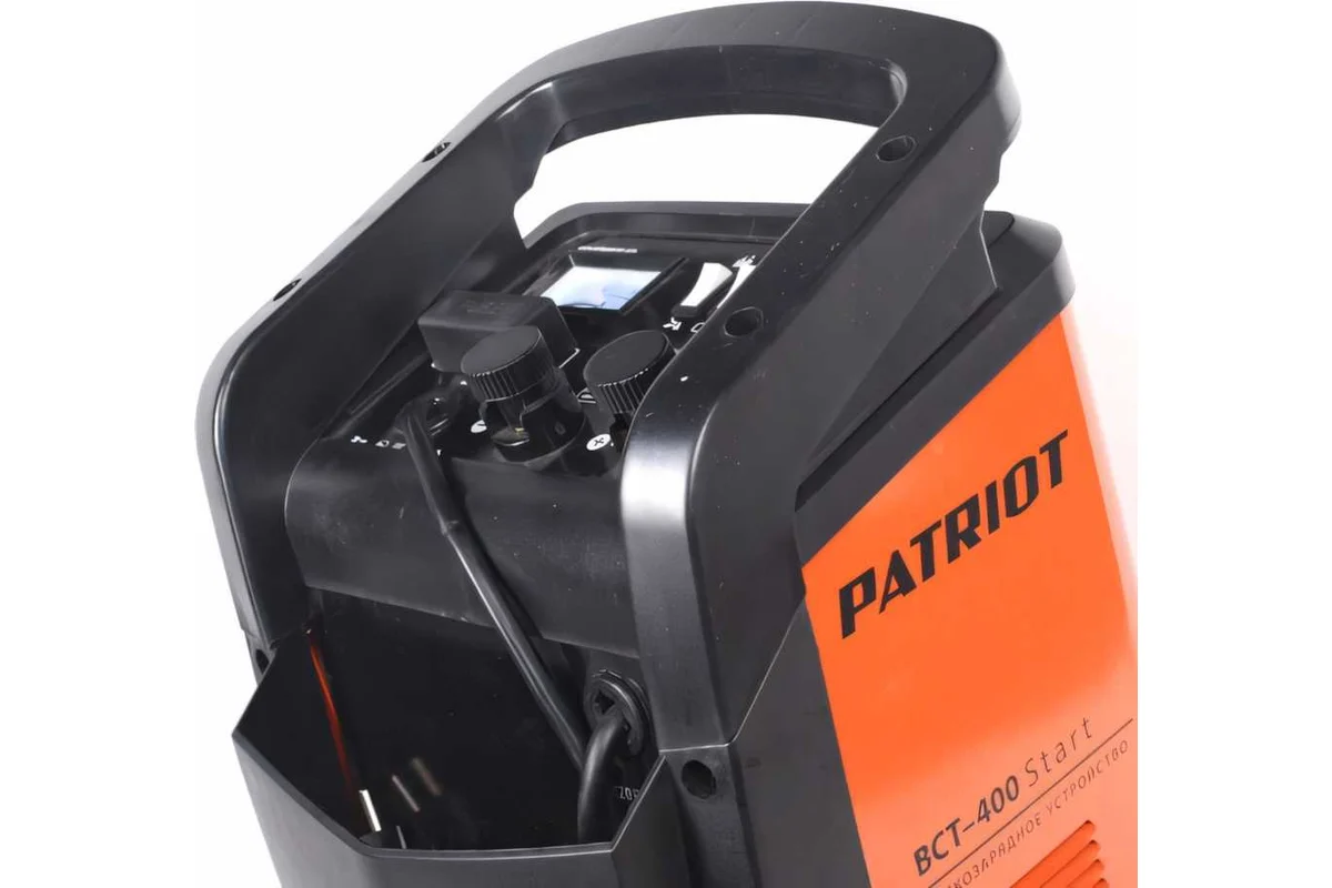 PATRIOT Пускозарядное устройство  BCT-400 Start, 220V, акк. 12-24В, min 65/max 700 А/ч 