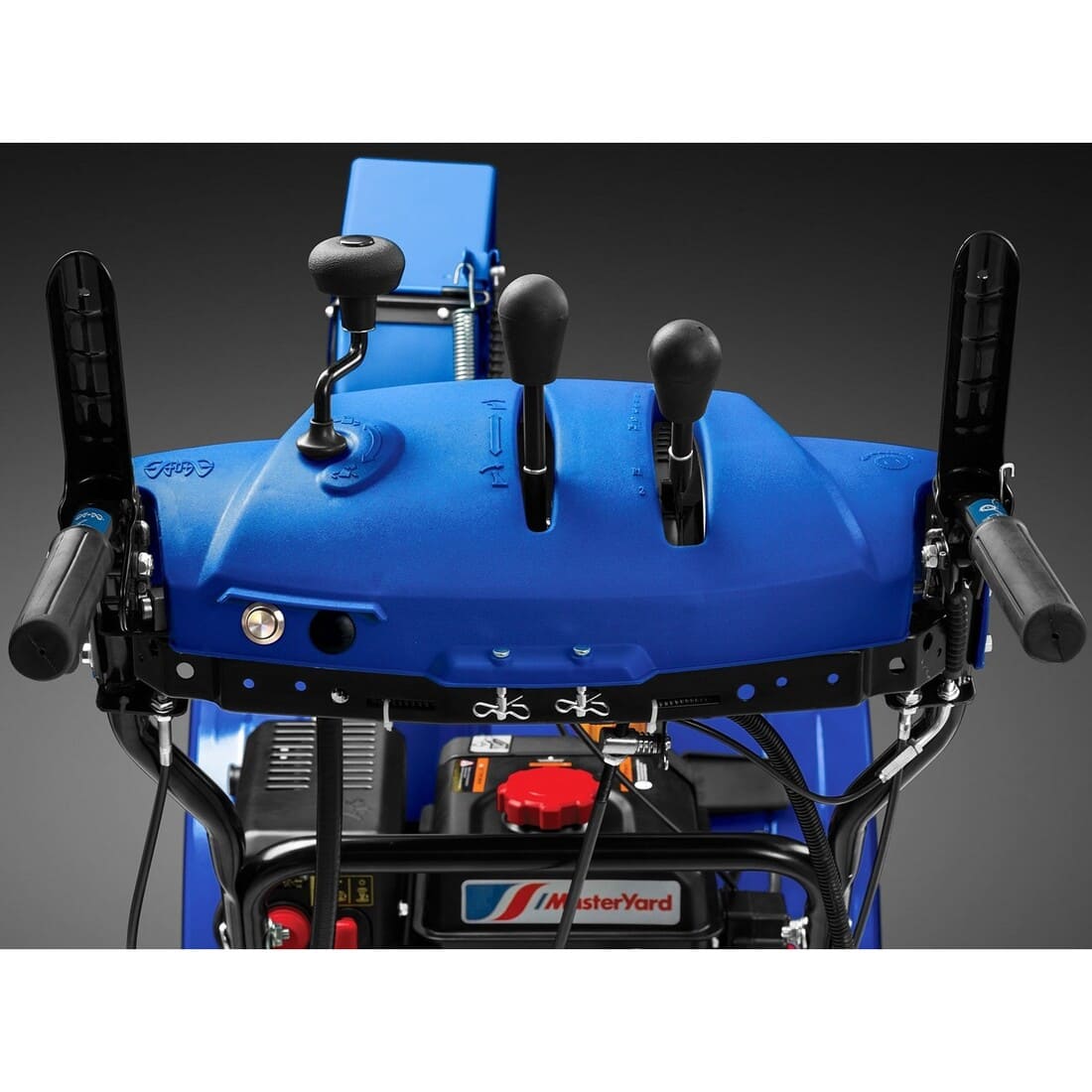 Снегоотбрасыватель MasterYard MV 8524RE 6,5л/с, эл.ст., фара, шир. захв. 62см, 6ск.вп./2 назад