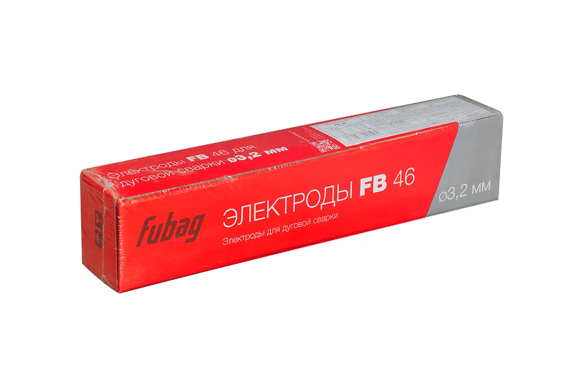 Электроды FUBAG FB 46 D 3,2мм 5.0кг, рутилово-целлюлозное покр.