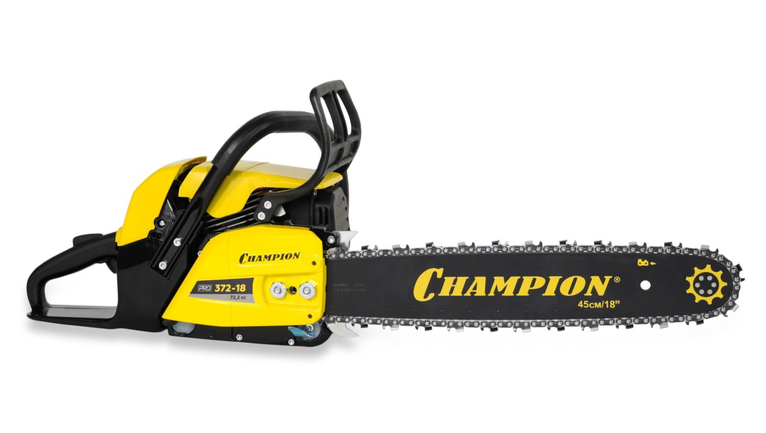 Бензопила CHAMPION 372-18", (3/8"-1,6- 66 (3,6 кВт, 6,6 кг).