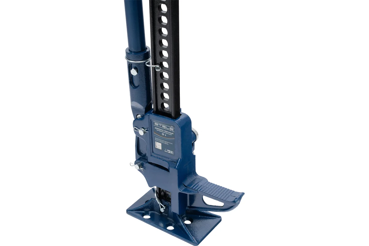 Домкрат реечный профессиональный,3т, 115-1030 мм, High Jack// Stels