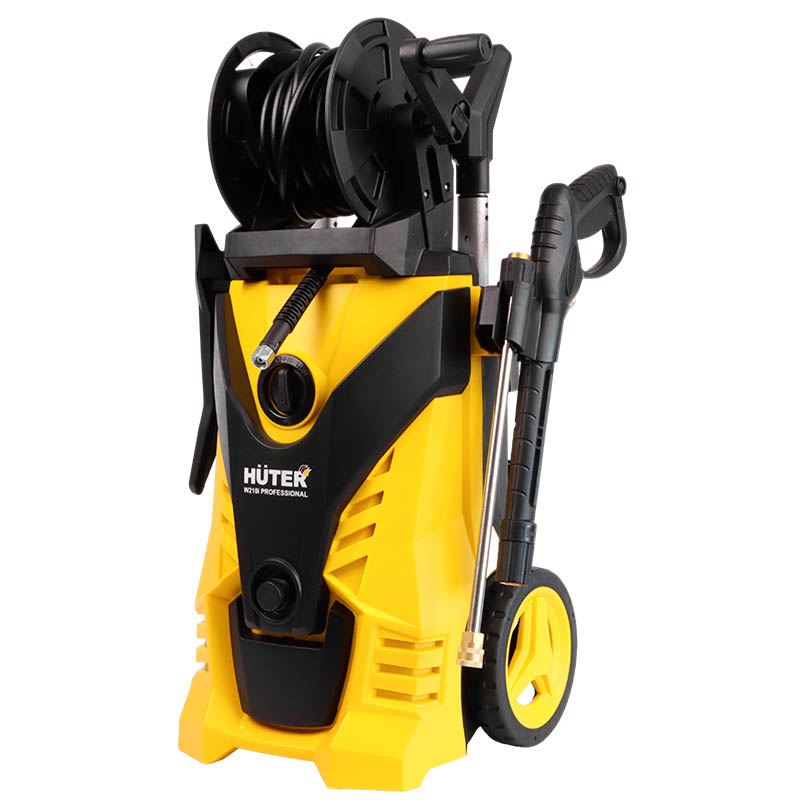 HUTER Мойка высокого давления W 210I PROFESSIONAL, 220В, 2,6кВт, 210бар, 450л/ч, Al. помпа