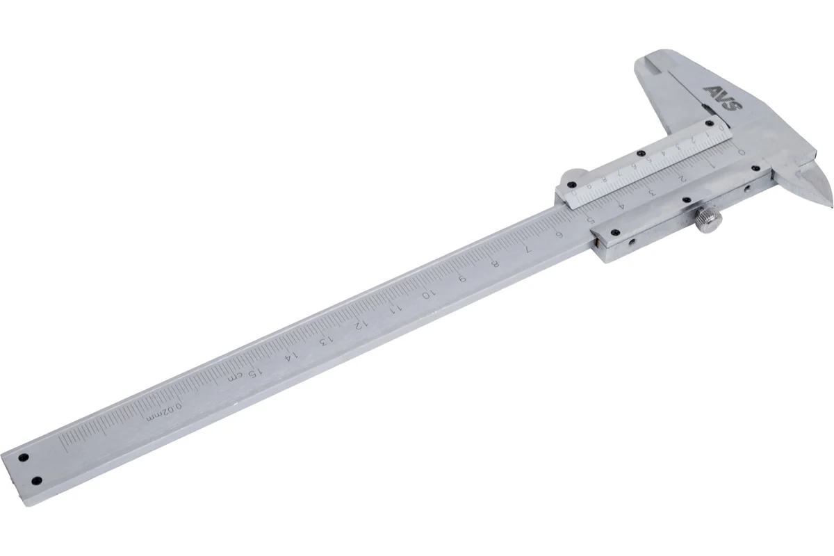 Штангенциркуль 150 мм AVS CLP-150 (шаг 0,02 мм)