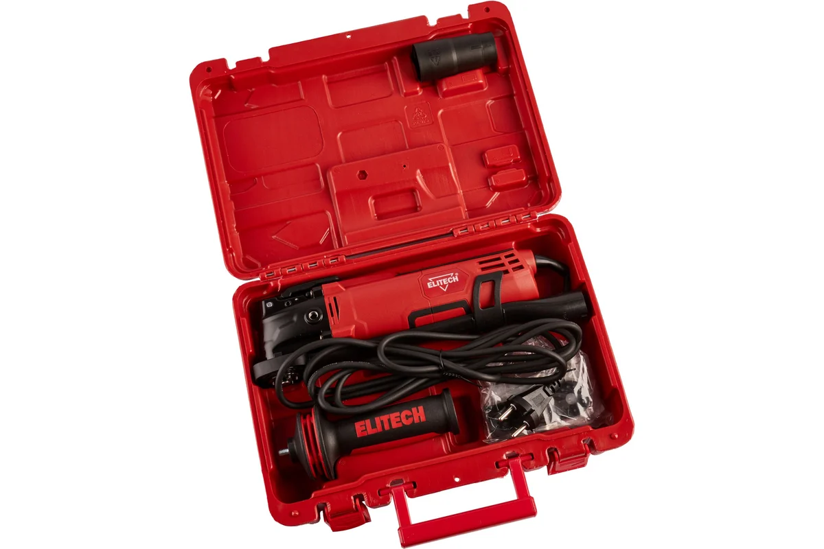 ELITECH МИ 5005Э Инструмент м\функц, 500Вт, 8000-16000кол\м, 1.65кг, чем, OQIS\OIS, аксессуары