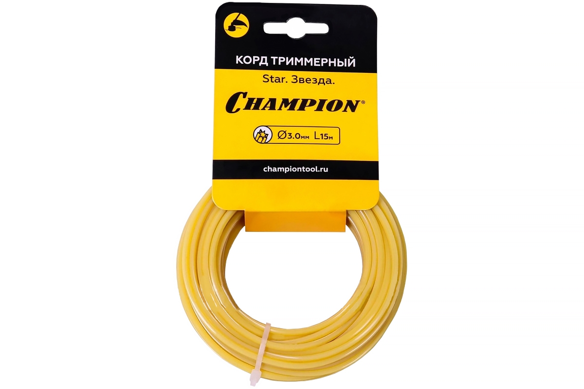 Корд трим.CHAMPION  Star 3.0мм* 15м (звезда) 