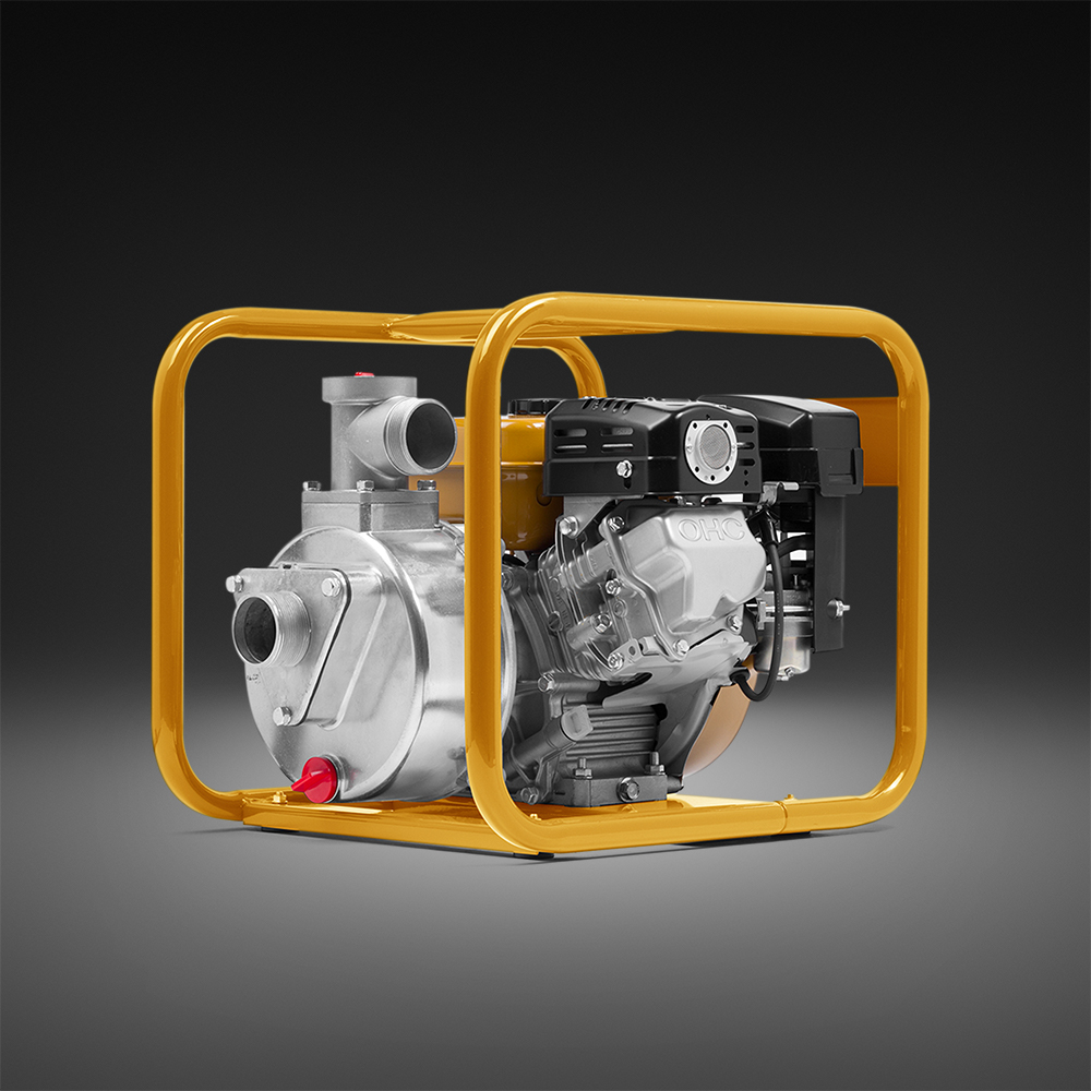 Мотопомпа CP-205ST, двиг. Honda GX120 (118 сс), 530 л/мин, напор 35 м, глубина 8 м, 25 кг