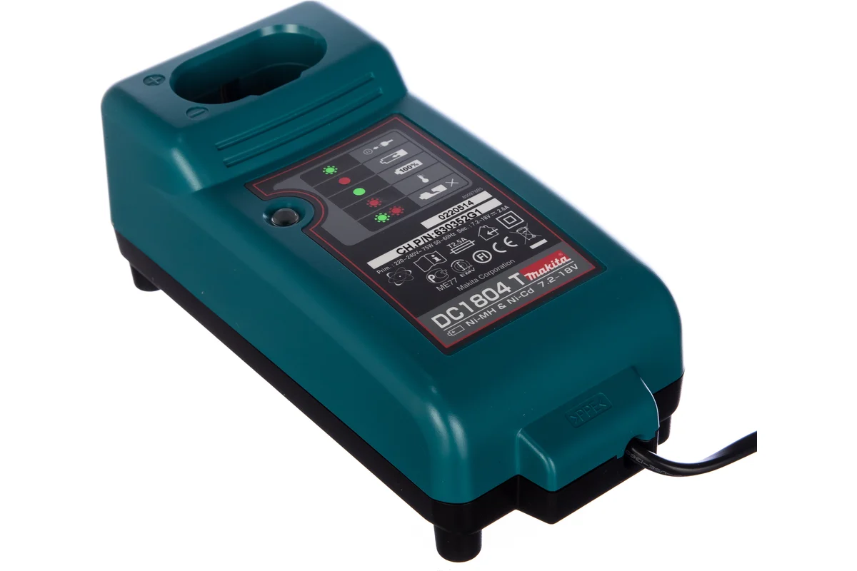 Зарядное устройство DC1804 (Ni-Mh/Ni-Cd, 7,2-18В) Makita 194149-7